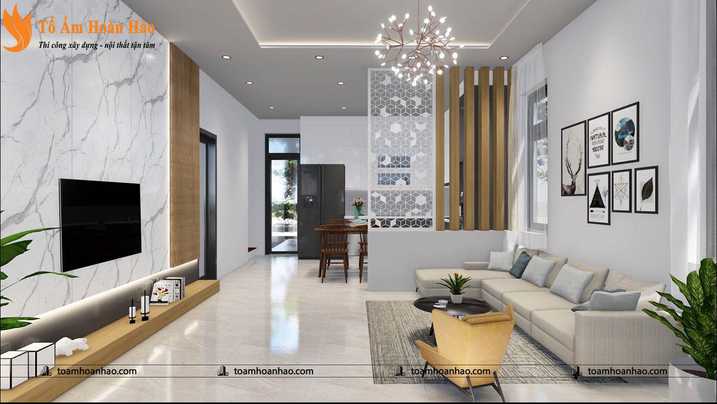 THIẾT KẾ NHÀ PHỐ 2 TẦNG - TP. HỒ CHÍ MINH VỚI DIỆN TÍCH 8M x 16M ĐƠN GIẢN MÀ TIỆN NGHI 10 thiết kế nhà phố