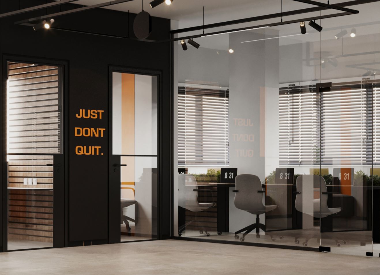 THIẾT KẾ NỘI THẤT VĂN PHÒNG TIỆN NGHI 100M2 TẠI THÀNH PHỐ HỒ CHÍ MINH 5 Tổ Ấm Hoàn Hảo với nhiều năm kinh nghiệm thiết kế nội thất văn phòng, cùng với đội ngũ kiến trúc sư đầy kinh nghiệm đã tạo dựng nên một thông gian tiện nghi, đầy đủ nhất