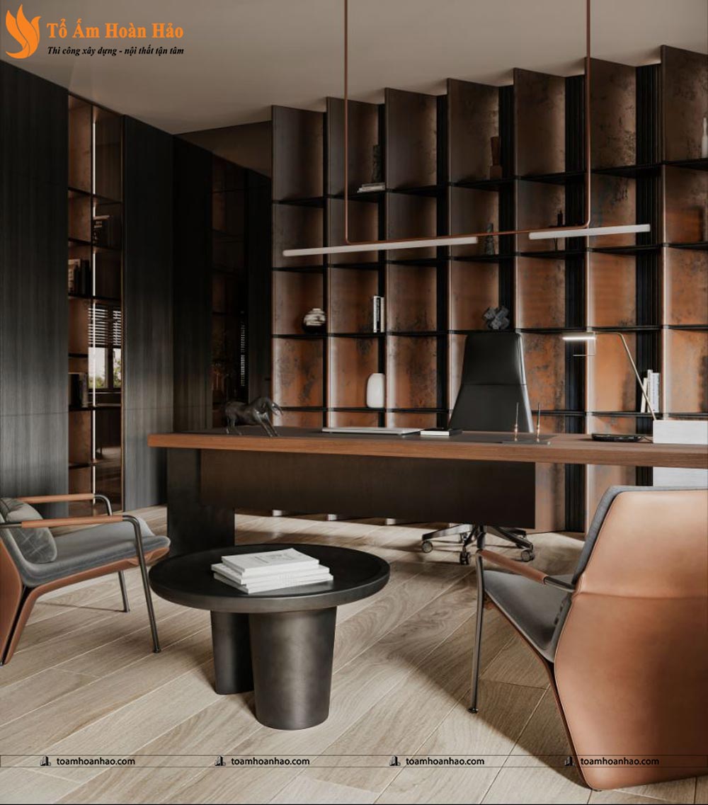 DỰ ÁN: THIẾT KẾ VĂN PHÒNG CHUYÊN NGHIỆP, HIỆN ĐẠI - TP. HỒ CHÍ MINH VỚI DIỆN TÍCH 120m2 4