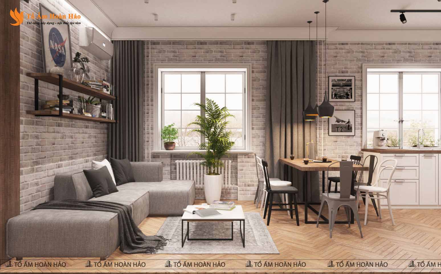 thiết kế nội thất căn hộ