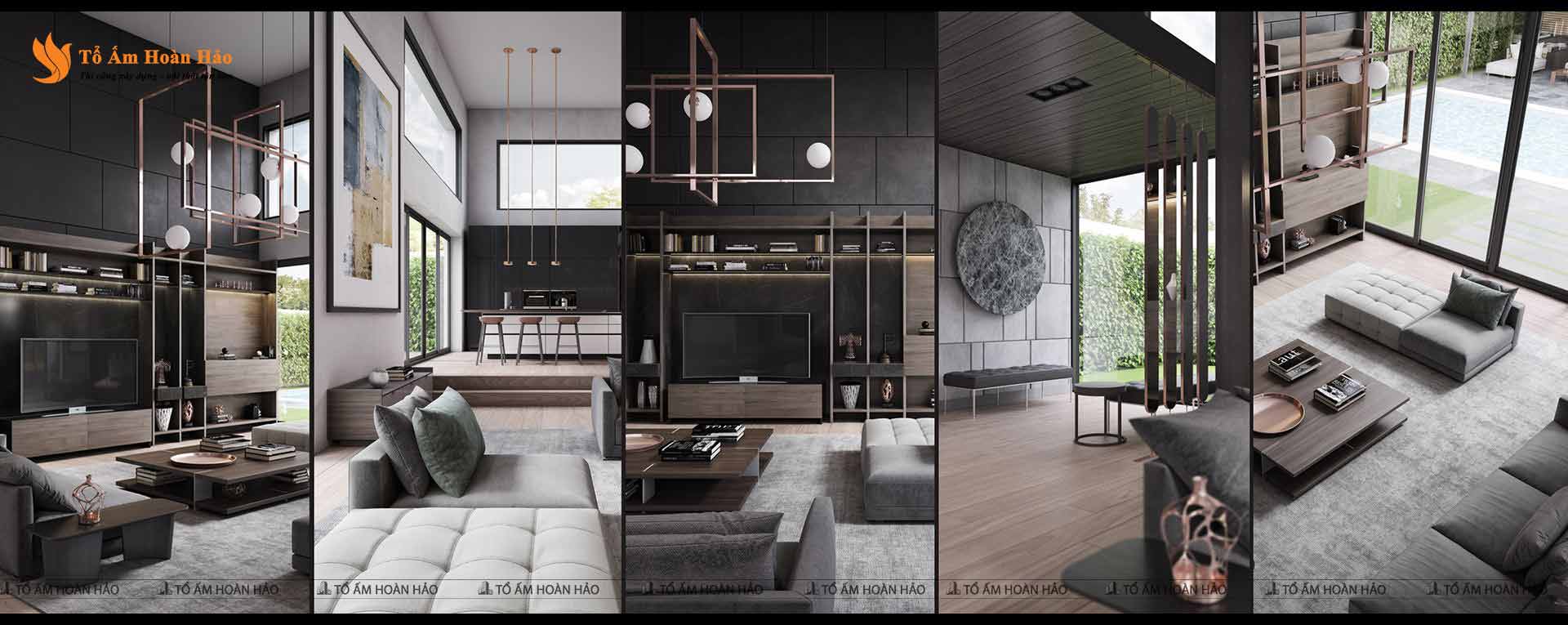 THIẾT KẾ NỘI THẤT PENTHOUSE 320M2 - SỰ ĐẲNG CẤP, SANG TRỌNG CỦA GIỚI THƯỢNG LƯU 1