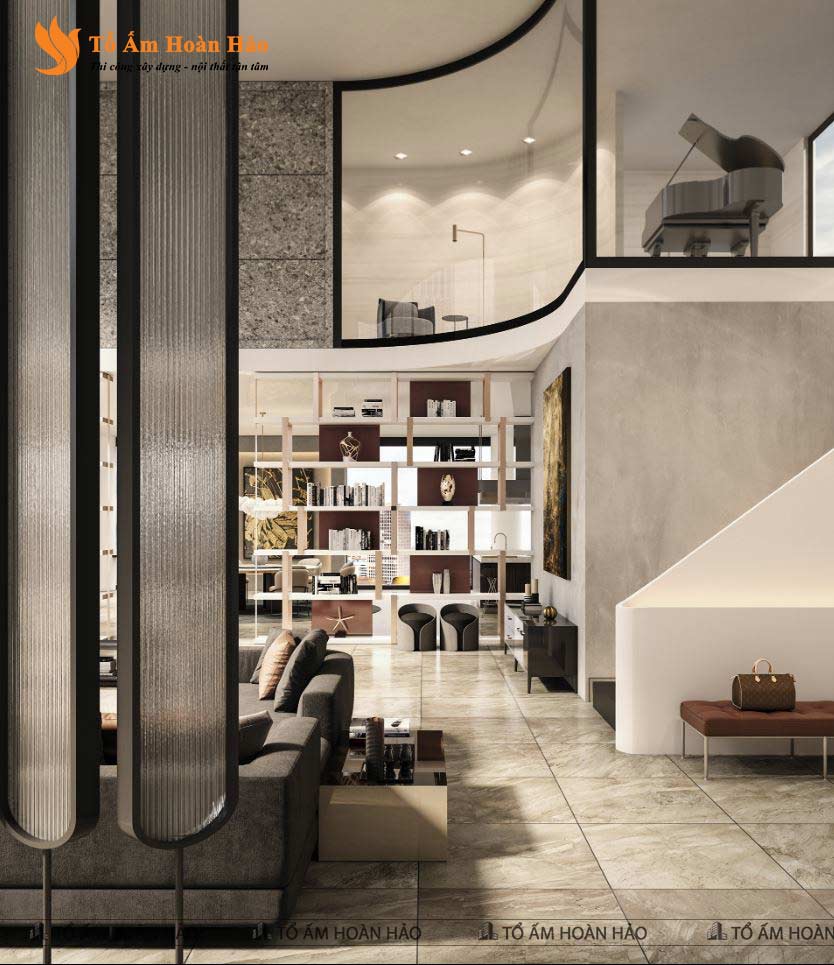 THIẾT KẾ NỘI THẤT PENTHOUSE 280M2 - PHONG CÁCH HIỆN ĐẠI LUXURY 10