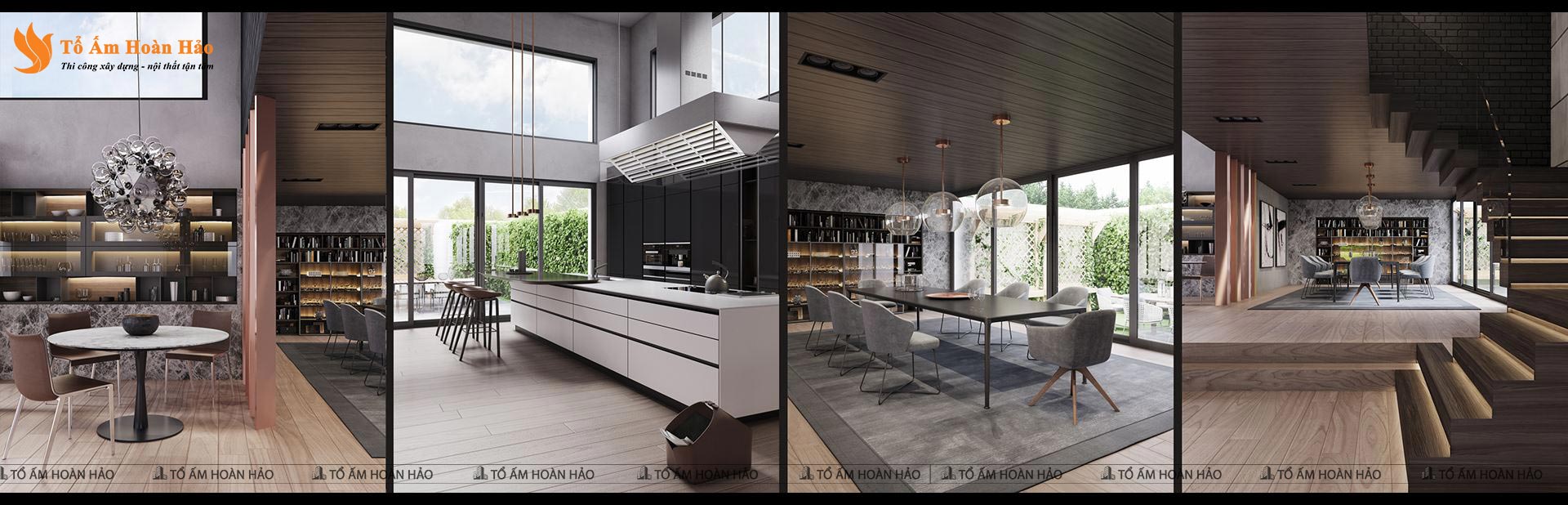 THIẾT KẾ NỘI THẤT PENTHOUSE 320M2 - SỰ ĐẲNG CẤP, SANG TRỌNG CỦA GIỚI THƯỢNG LƯU 6