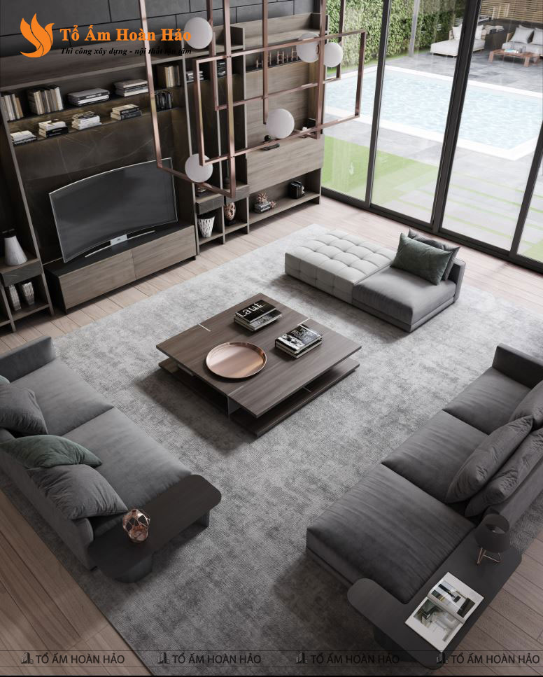 THIẾT KẾ NỘI THẤT PENTHOUSE 320M2 - SỰ ĐẲNG CẤP, SANG TRỌNG CỦA GIỚI THƯỢNG LƯU 8