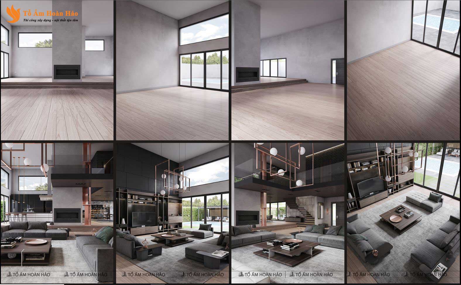 THIẾT KẾ NỘI THẤT PENTHOUSE 320M2 - SỰ ĐẲNG CẤP, SANG TRỌNG CỦA GIỚI THƯỢNG LƯU 9