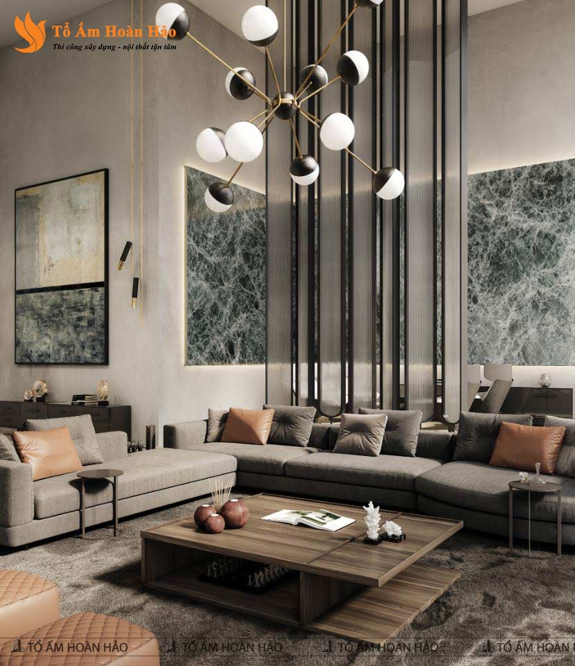 THIẾT KẾ NỘI THẤT PENTHOUSE 280M2 - PHONG CÁCH HIỆN ĐẠI LUXURY 7
