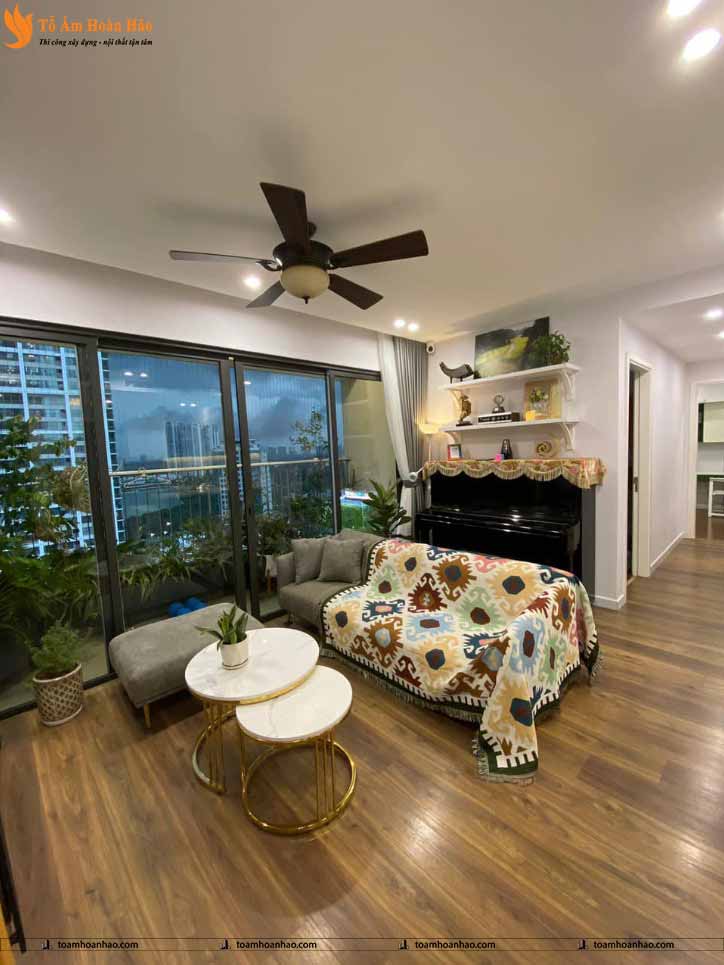 THIẾT KẾ CĂN HỘ VINHOMES GRANDPARK 82M2 3 PHÒNG NGỦ - THÀNH PHỐ THỦ ĐỨC 1 thiết kế căn hộ