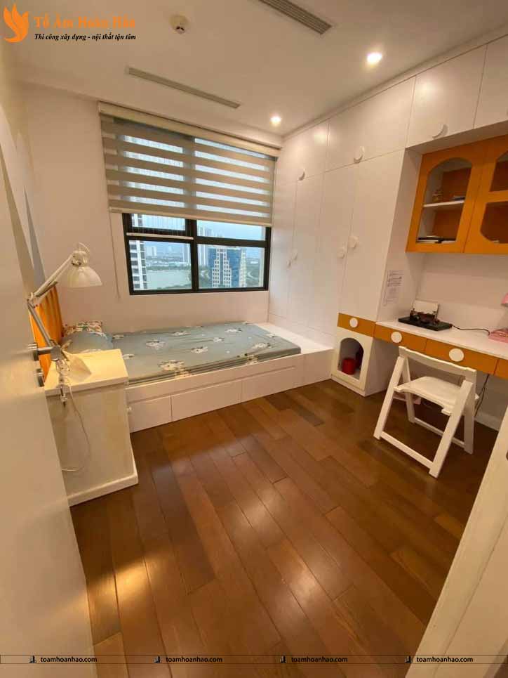THIẾT KẾ CĂN HỘ VINHOMES GRANDPARK 82M2 3 PHÒNG NGỦ - THÀNH PHỐ THỦ ĐỨC 6 thiết kế căn hộ