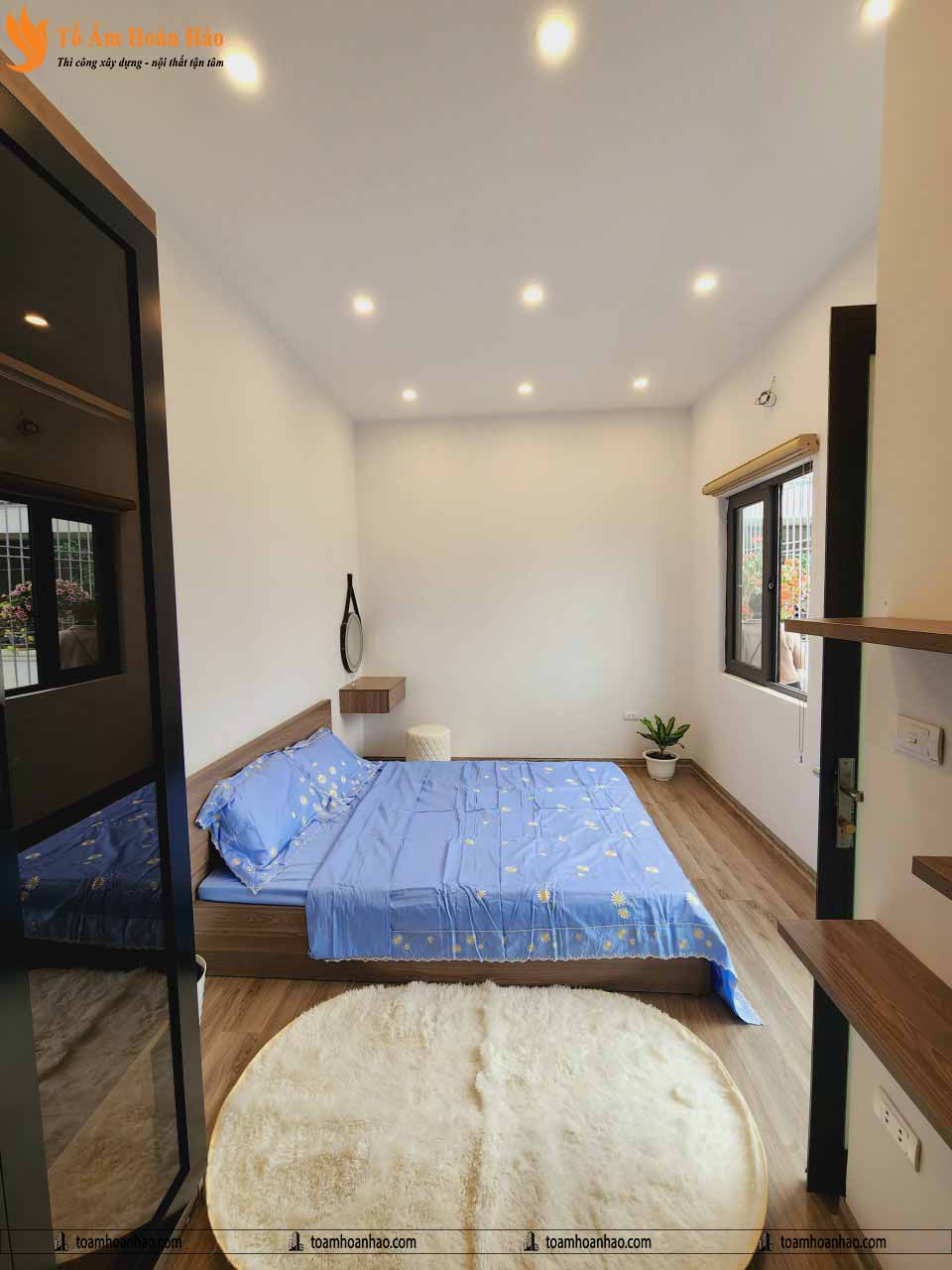 THI CÔNG THIẾT KẾ NHÀ PHỐ 16M2 - 4 TẦNG TẠI BÌNH CHÁNH, THÀNH PHỐ HỒ CHÍ MINH 5 thiết kế nhà phố