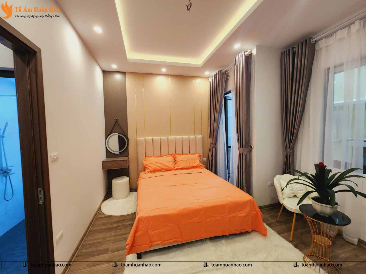 THI CÔNG THIẾT KẾ NHÀ PHỐ 16M2 - 4 TẦNG TẠI BÌNH CHÁNH, THÀNH PHỐ HỒ CHÍ MINH 6 thiết kế nhà phố